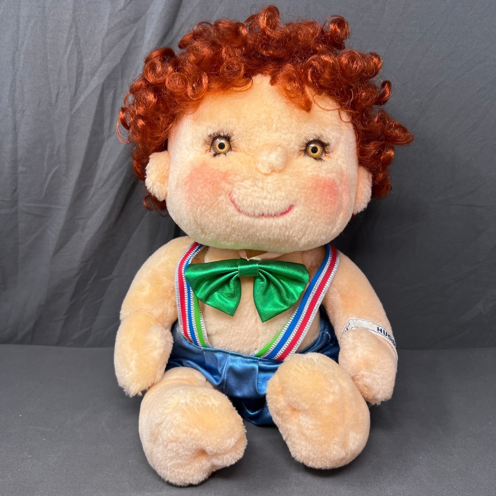 Kenner Hugga Bunch Hugsy Boy Doll 16 Inch Red Hair Vintage 1985 Plush Toy